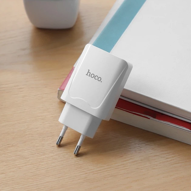 СЗУ Hoco C52A 2USB 2.1A White (41724) - изображение 4