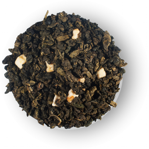 Чай китайський зелений листовий Мономах Soursop з натуральним ароматом саусепа 90 г (4820097818311) - зображення 3