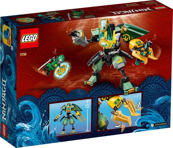 Rinページ Лего ниндзяго Водный робот Ллойда Lego Ninjago 71750 – игрушки с