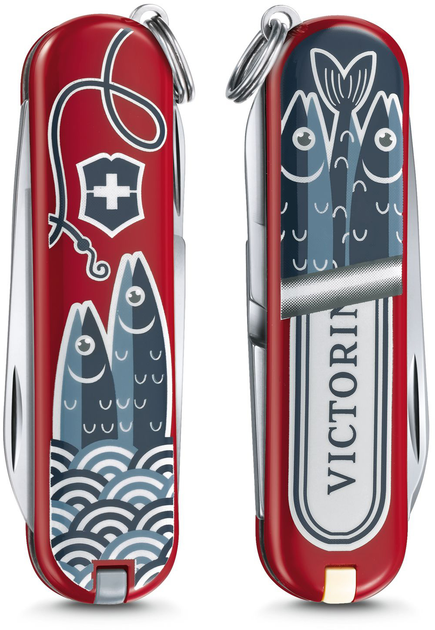Швейцарський ніж Victorinox Classic LE Sardine Can (0.6223.L1901) - зображення 1