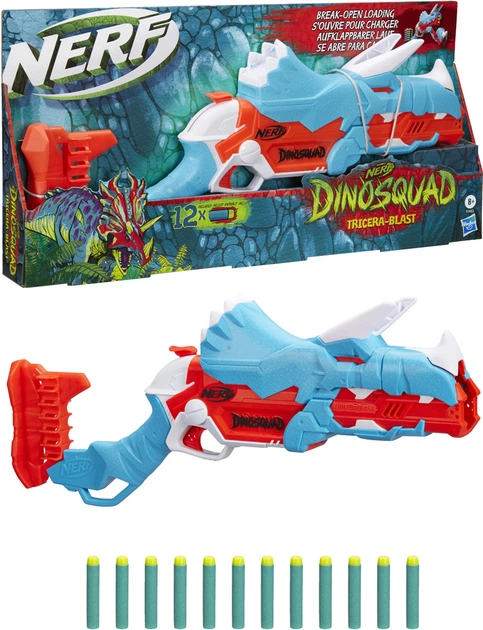 Blaster Hasbro Nerf Tricerablast (F0803) - obraz 5