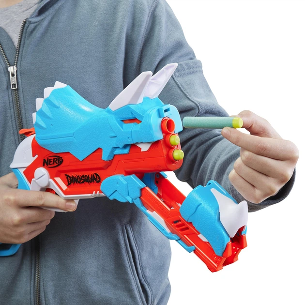 Blaster Hasbro Nerf Tricerablast (F0803) - obraz 9