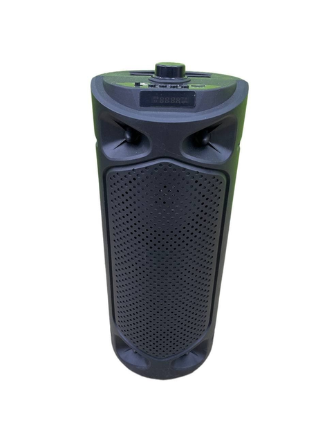 Портативна Bluetooth колонка JBK-8898, Black, USB, FM, Акустична система, З музичним підсвічуванням - зображення 1