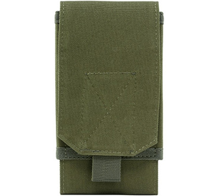 Сумка подсумок на пояс для телефона Tactical с диагональю от 5" до 7" Olive (0101-olive) - изображение 1
