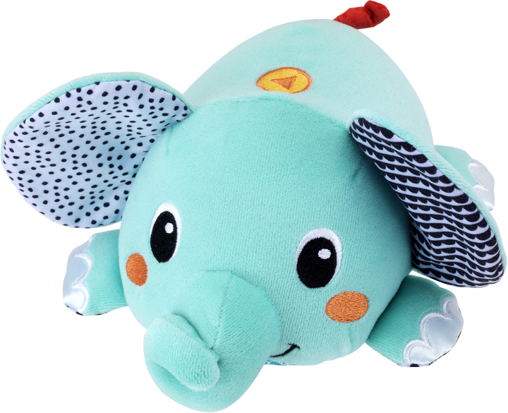 Мягкая музыкальная игрушка Infantino Подвижный слоненок (773554162455 ...