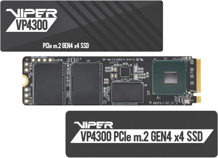 Dysk SSD Patriot VP4300 1TB M.2 2280 PCIe 4.0 x4 3D NAND TLC (VP4300-1TBM28H) - obraz 5