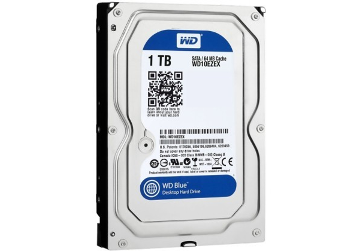Жесткий диск 3.5" 1Tb WD WD10EZRZ Blue Factory Recertified – фото ...