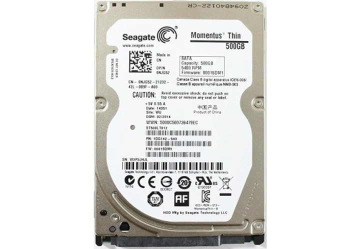 Жесткий диск 2.5" 500Gb Seagate ST500LT012 Factory Recertified – фото ...