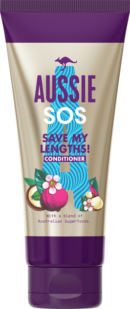 Бальзам-ополаскиватель для поврежденных волос Aussie SOS Save My ...