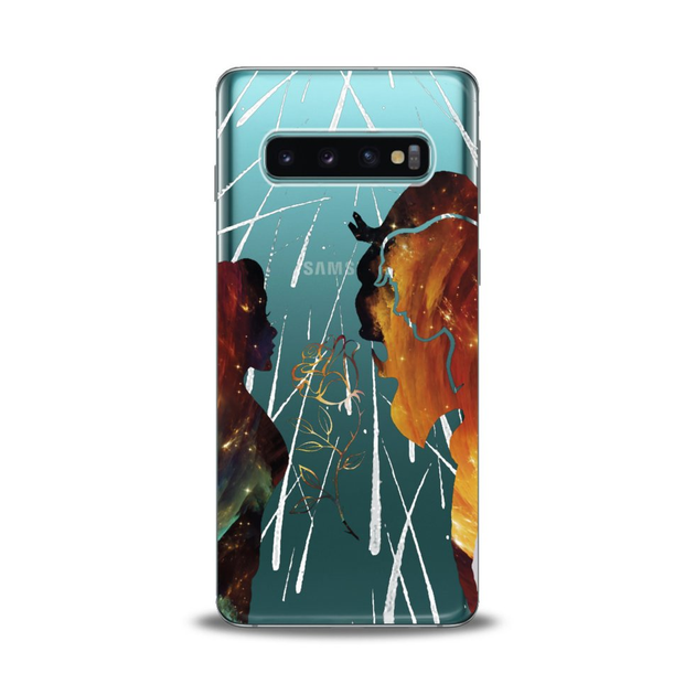 Чехол силиконовый для Samsung (Красавица и Чудовище) Galaxy S10e ...
