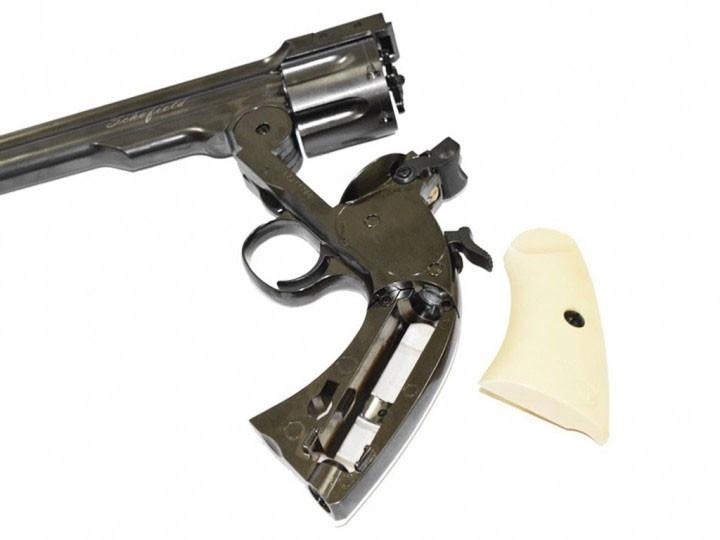 Пневматичний Револьвер ASG Schofield BB 6" Корпус - метал - зображення 3