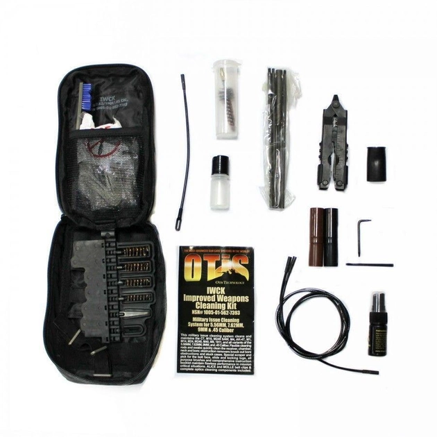 Набір для чищення Otis Military Improved Weapons Cleaning Kit (IWCK) з мультитулом Gerber 7700000019851 - зображення 2