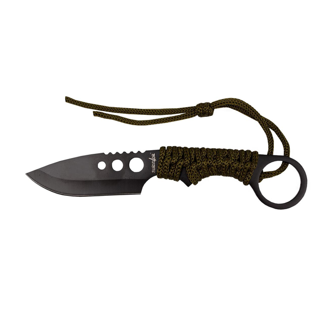 Нож Master Cutlery Survivor HK-735 Черный 2000000042893 - зображення 1