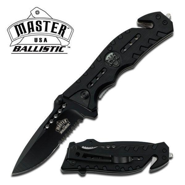 Складной нож Master USA MU-A010BK Spring Assisted Knife 7700000028280 - изображение 1