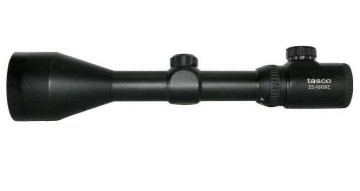 Оптический прицел Tasco 2,5-10х56Е (трубка 30 мм) - зображення 1