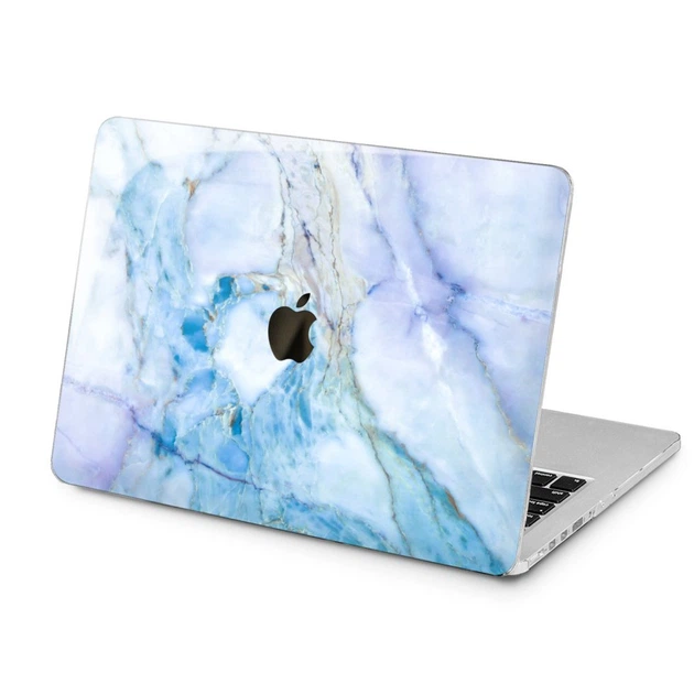 Чехол пластиковый для Apple MacBook Air (Голубой мрамор) 11 A1370/A1465 ...