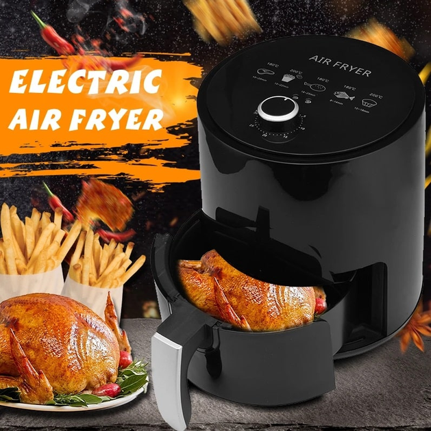 Мультипечь аэрогриль аэрофритюрница Air Fryer BW-3011 с антипригарным ...