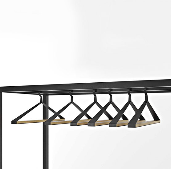 Вешалка GoodsMetall Шоурум 4 в стиле Лофт 1800х1500х400 мм (ВШ45) - Фото 4 Вешалка GoodsMetall Шоурум 4 в стиле Лофт 1800х1500х400 мм (ВШ45) - изображение 4