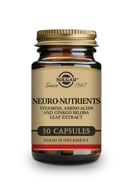 Аминокислоты Солгар Нейро-нутриентс 30 капсул Solgar Neuro-Nutrients ...
