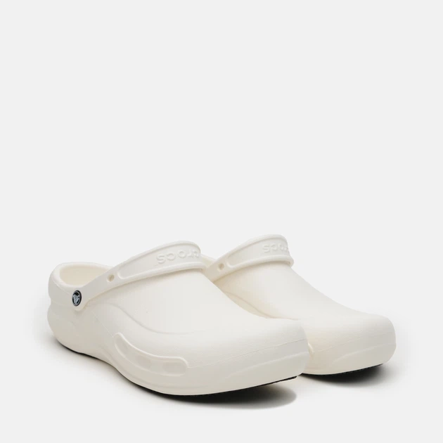 Chodaki Crocs Bistro 10075-100-M12 41-42 25.5 cm Białe (883503071254) - obraz 2