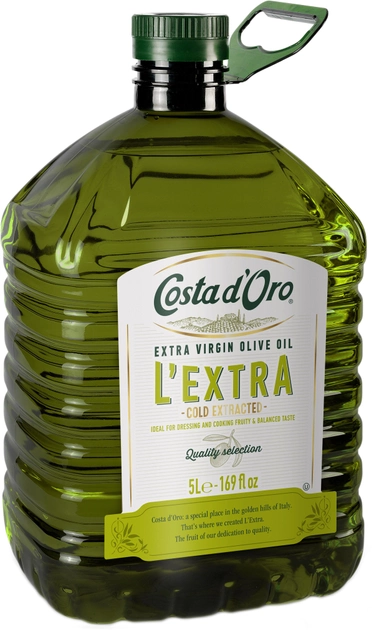 Оливковое масло Costa d'Oro Extra Virgin 5 л (8007270700717) 