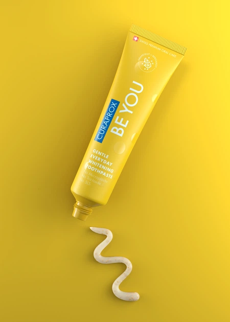 Pasta do zębów Curaprox Be You Regenerative Whitening Toothpaste Grapefruit and Bergamot Flavour 60 ml (7612412429527) - obraz 4