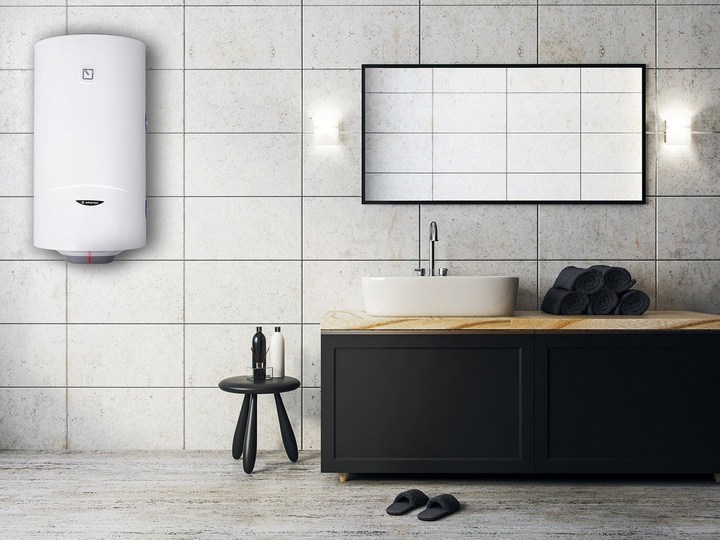 Водонагреватель комбинированный накопительный электрический бойлер Ariston Pro1 R 100 VTD 1,8K 100 л 1800 Вт настенный мокрый открытый ТЭН контур косвенный нагрев - изображение 3