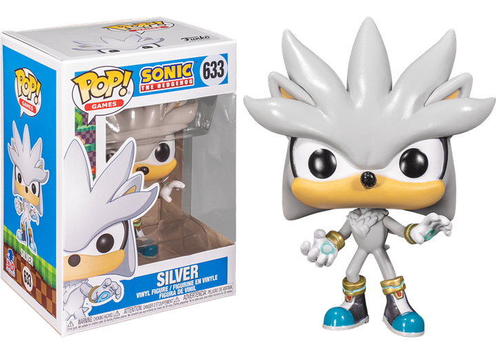 Фигурка Funko Pop Сильвер Соник Silver Sonic the HedgeHog 10см FP