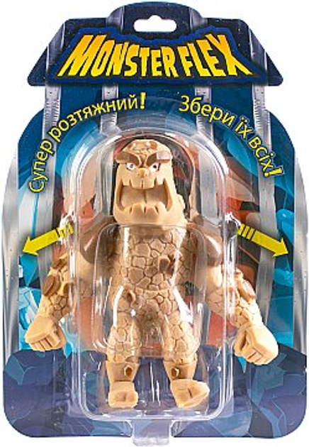 Игрушка растягивающаяся "Человек-скала" Monster Flex Stretch toy Rock ...