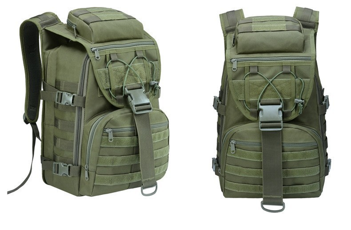 Тактичний рюкзак Silver Knight 9900 MOLLE Оливковий (9900-olive) - зображення 2