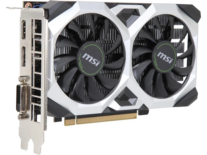 グラフィックボード・グラボ・ビデオカード MSI GeForce GTX1650 Super 4GB VENTUS XS Відеокарта MSI GTX 1650 Super 4Gb Ventus XS OC (GTX 1650 SUPER