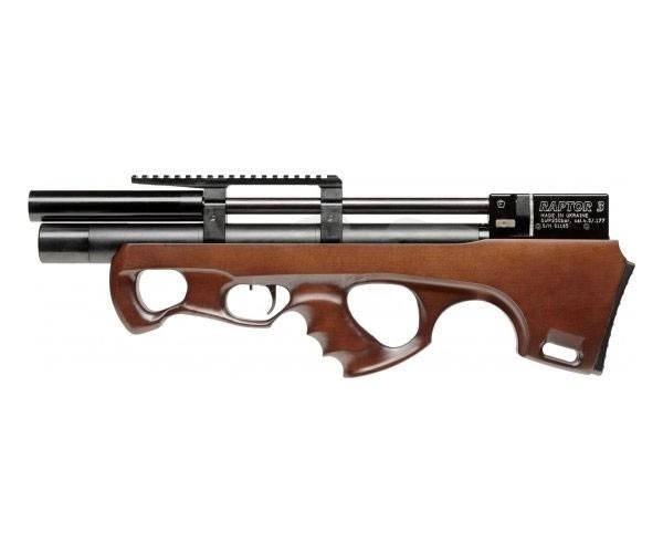 Гвинтівка пневматична Raptor 3 Compact HP PCP кал. 4,5 мм. Колір коричневий - зображення 1