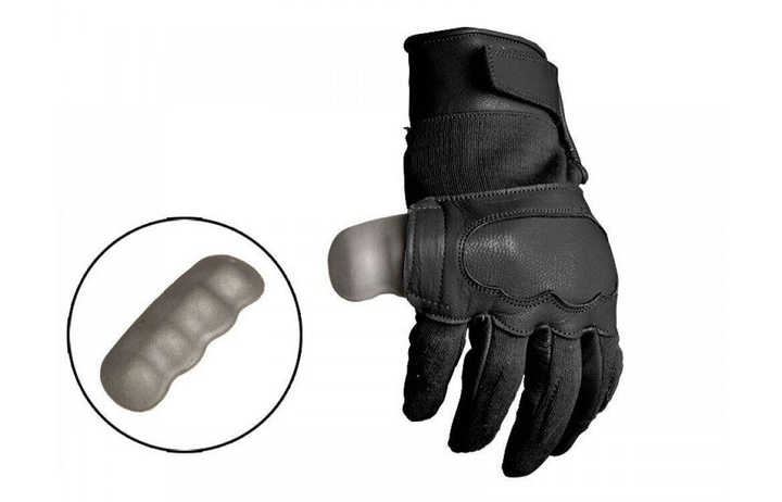 Перчатки Mil-Tec Kevlar Black Черный M - изображение 2