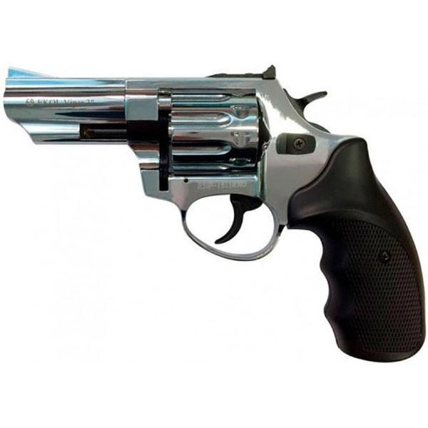 Револьвер под патрон Флобера EKOL 3" хром - изображение 2