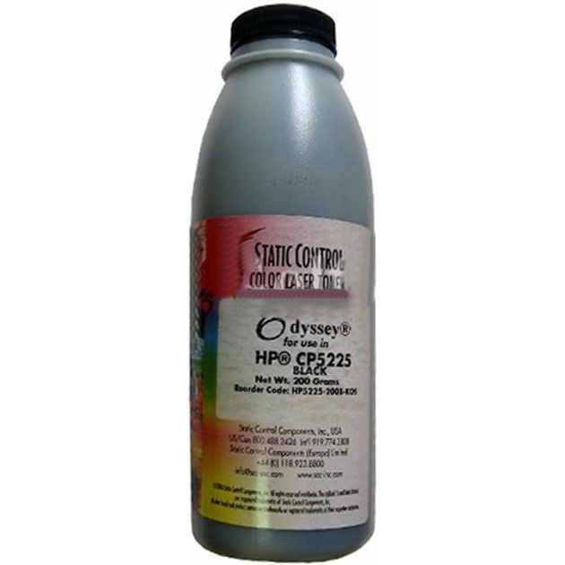 Тонер HP CLJ CP5225 black Static Control (HP5225-200B-KOS) – низкие ...