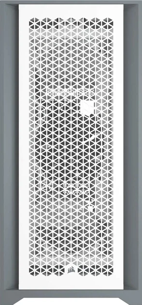 Корпус Corsair 5000D Airflow Tempered Glass White (CC-9011211-WW) - зображення 3