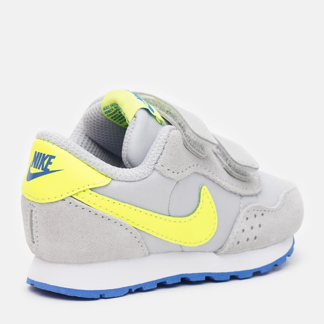 Sneakersy chłopięce na rzepy Nike Md Valiant TDV CN8560-015 21 Szare (194957371471) - obraz 4