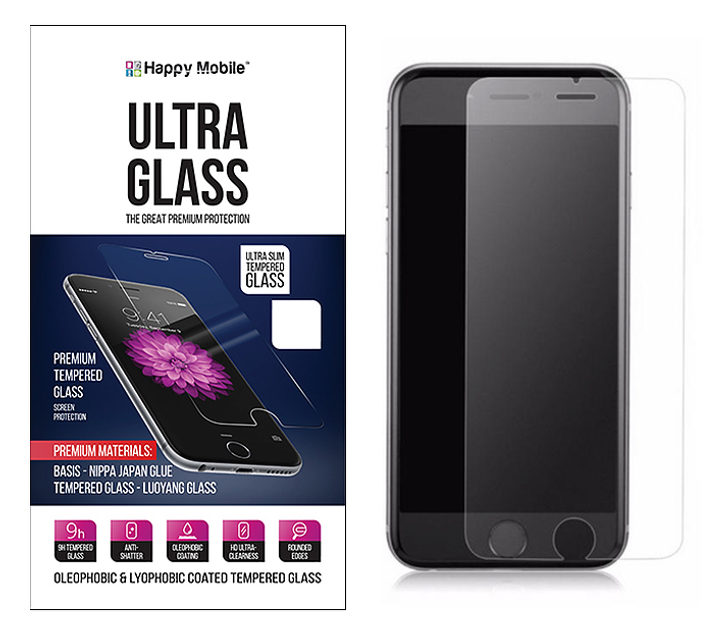 Защитное стекло для iPhone 6 / 6s - Happy Mobile 2.5D Ultra Glass ...