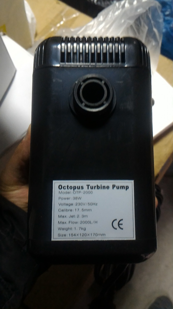 Помпа подъемная для аквариума Reef Octopus OTP-2000 - изображение 3