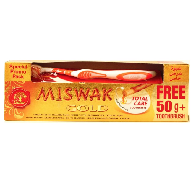 miswak gold toothpaste