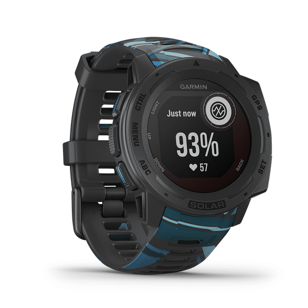 Смарт-часы Garmin Instinct Solar Surf Edition Pipeline (010-02293-07) - изображение 3
