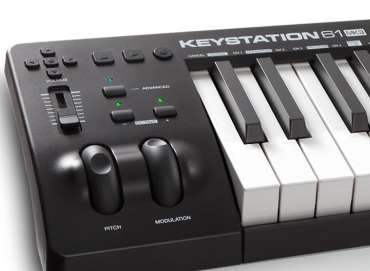 MIDI-клавиатура M-Audio Keystation 61 MK3 - Фото 2 MIDI-клавиатура M-Audio Keystation 61 MK3 - изображение 2