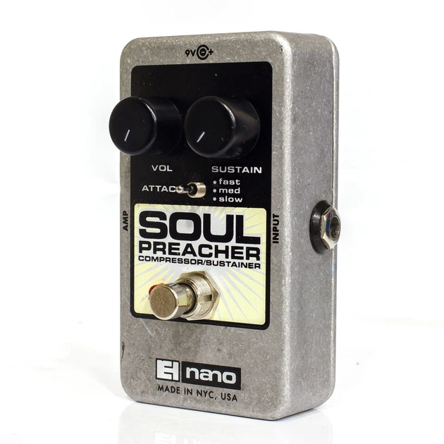 ☆electro-harmonix☆SOUL PREACHER☆ Soul Preacher | Compressor / Sustainer - Electro-Harmonix