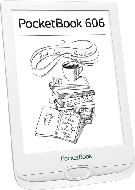 Электронная книга Pocketbook 606 White (PB606-D-CIS) - изображение 2