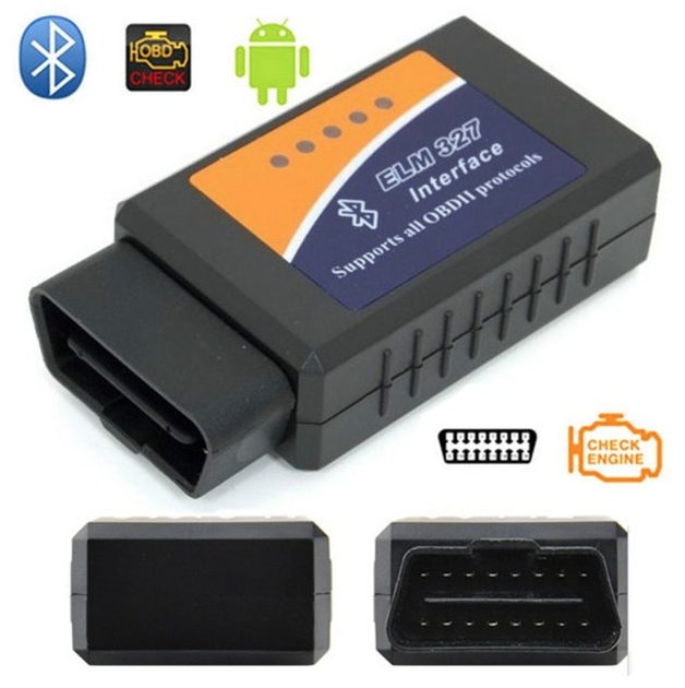 Диагностический OBD2 сканер ELM 327 Bluetooth v1.5 для Android обд2 ЕЛМ ...