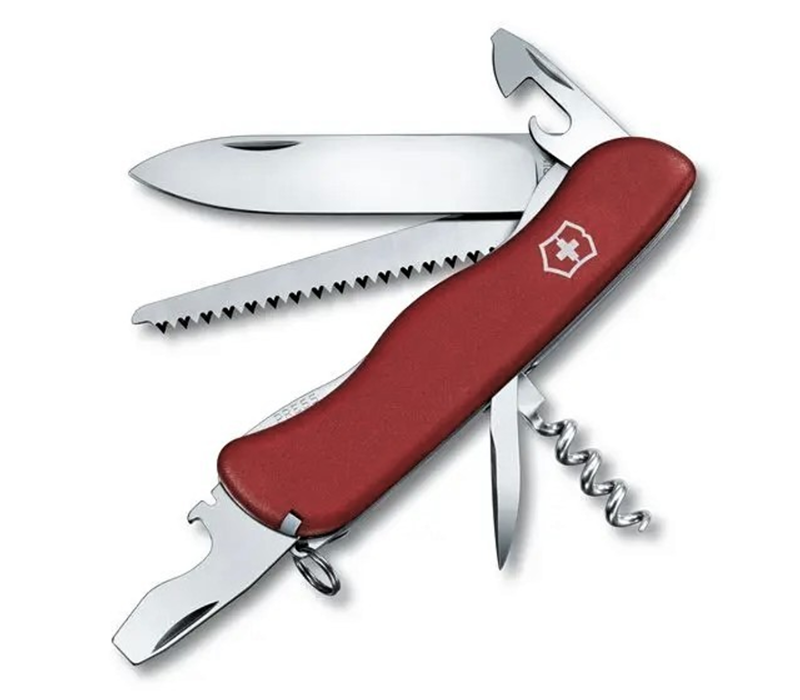 Швейцарський мультиінструмент Victorinox Forester червоний 0.8363 - зображення 1