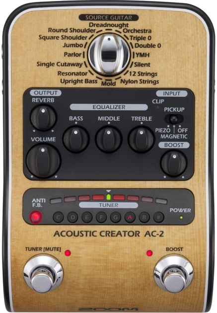 ZOOM　AC-2 Гитарный процессор Zoom AC-2 купить в Киеве, Украине. Цена