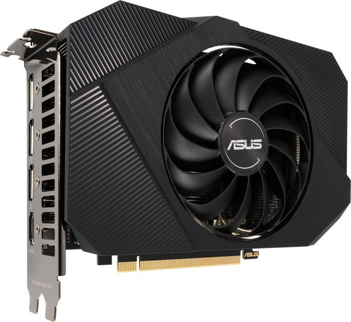 Відеокарта Asus PCI-Ex GeForce RTX 3060 Phoenix 12GB GDDR6 (192bit) (1807/15000) (HDMI, 3 x DisplayPort) (PH-RTX3060-12G) - зображення 2