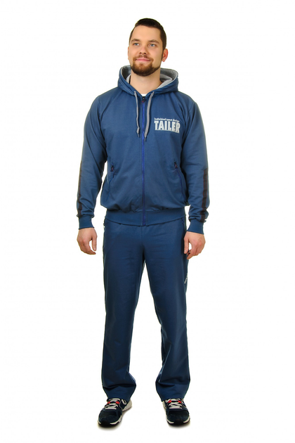 Спортивный костюм с капюшоном 54 синий (2091) от продавца: TSLco – в ...