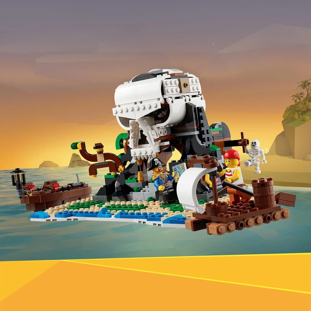 Конструктор LEGO Creator 3 в 1 Пиратский корабль 1264 детали